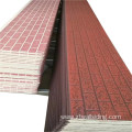 Decoratived Embossed Metal PU Sandwich Panels